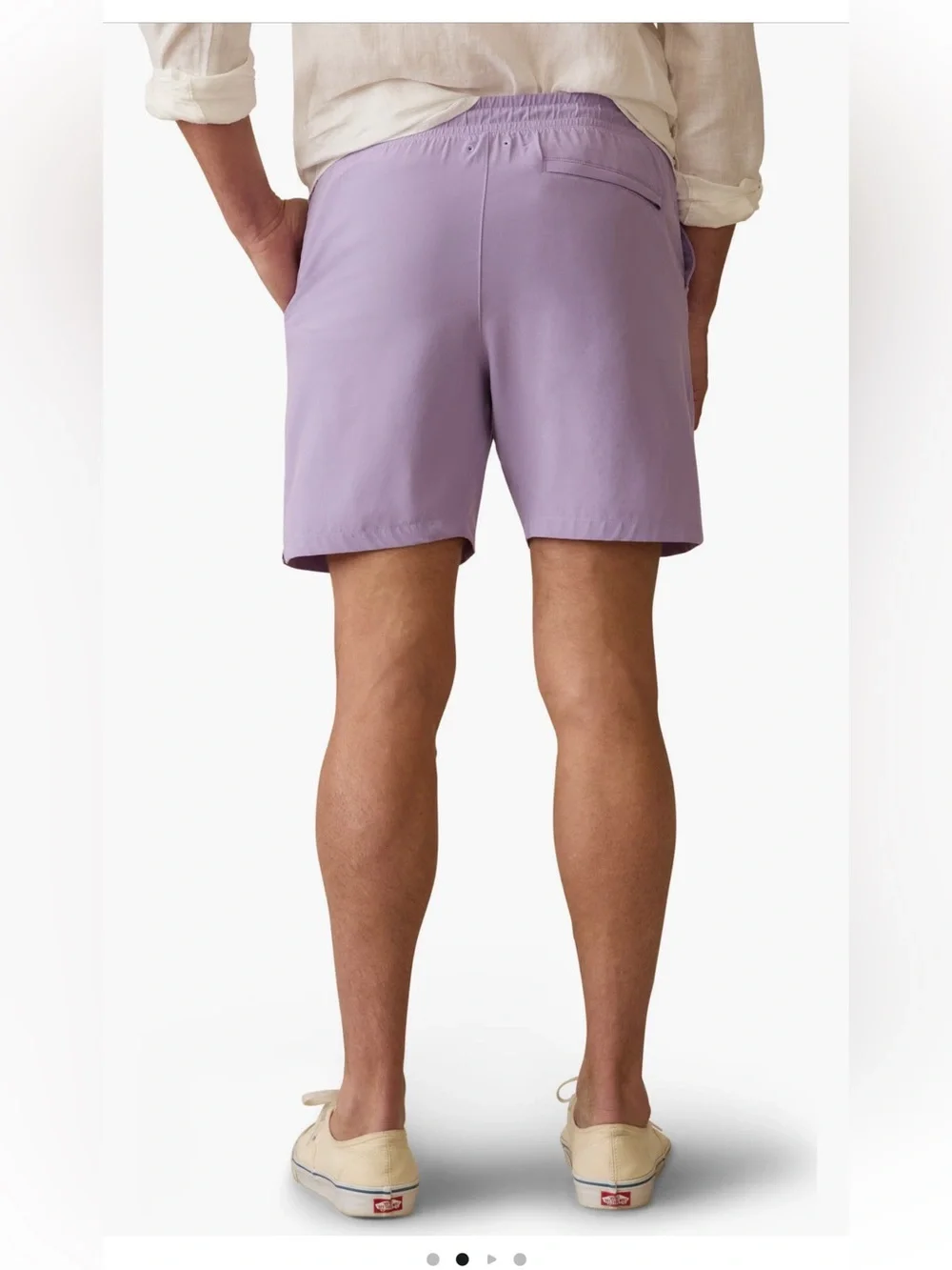 Faherty Shorelite Active Swim Shorts trunks  Seaside Iris purple XXL NWT